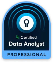 Data Analyst Professional Badge